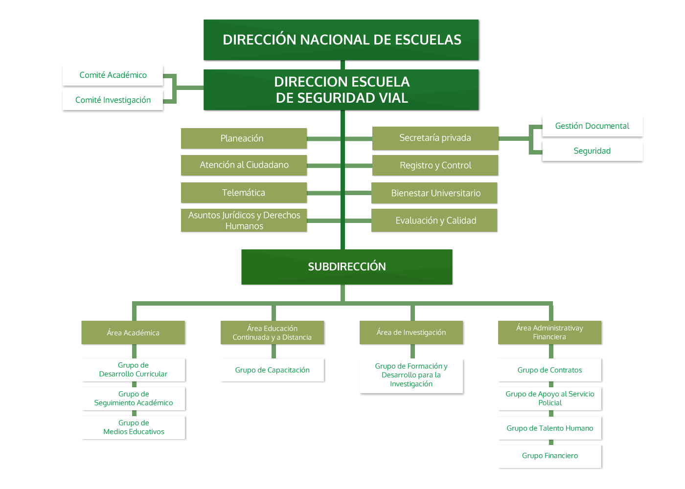 Organigrama ESEVI