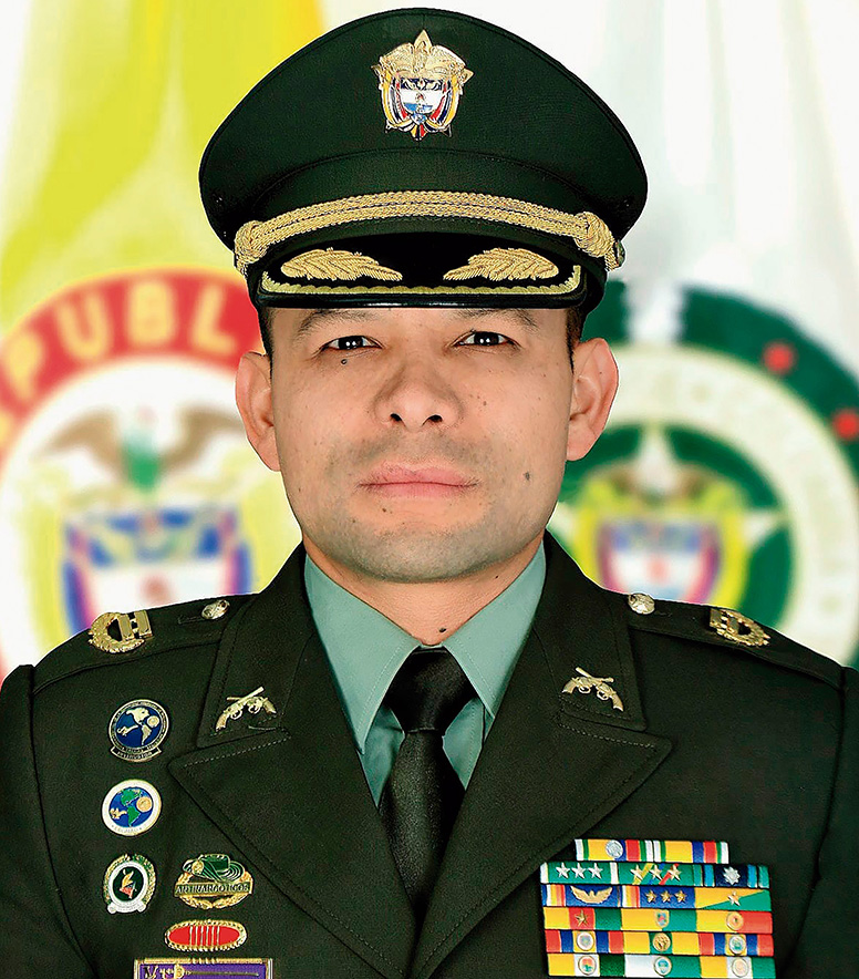 Teniente Coronel Héctor Gerardo Daza Narvaez