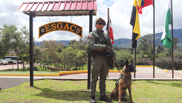 Guia canino uniformado de grupos operativos son las siglas de la unidad ESGAC