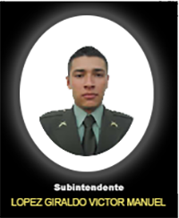 Fotograf&iacute;a del Se&ntilde;or Si. Lop&eacute;z Giraldo Victor Manuel quien falleci&oacute; en cumplimiento de su deber.