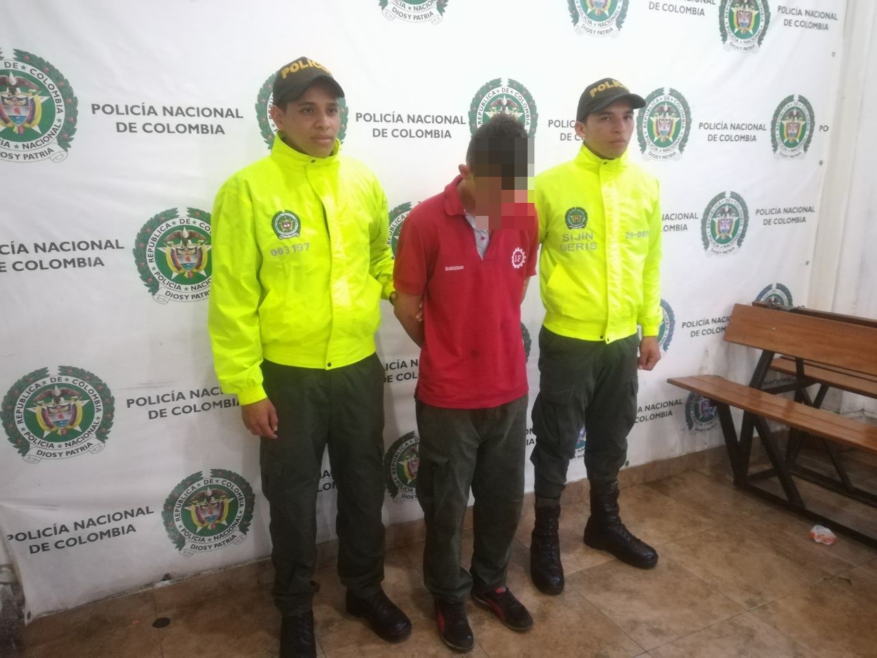 video en CCTV después del hurto, permitió su captura 