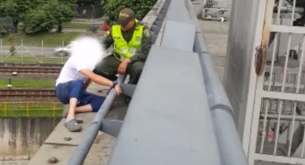 Gracias a la comunidad evitamos el suicidio de un ciudadano