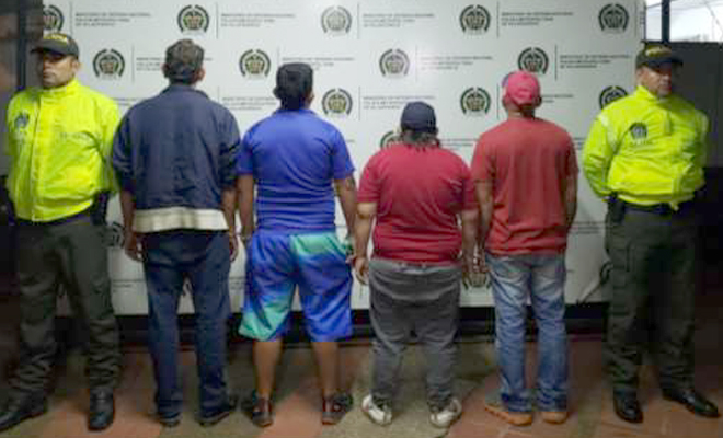 Capturados cuatro integrantes de "Los Puntilleros"