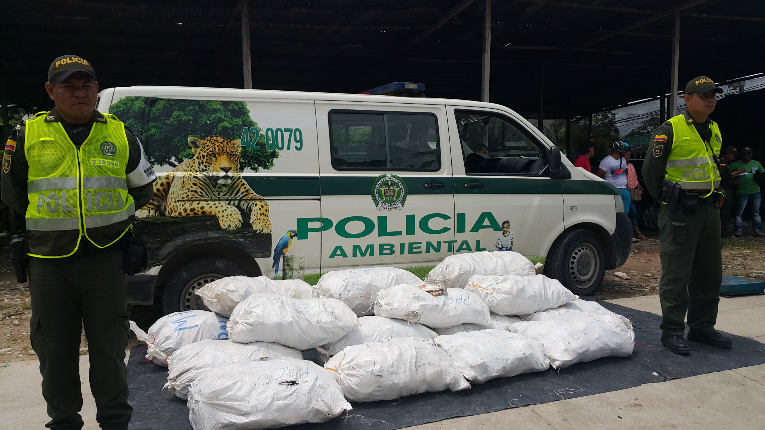 El subproducto pesquero era transportado sin las condiciones de higiene exigidas por la ley