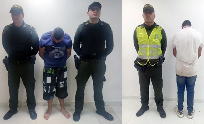 Capturados por los delitos de receptación