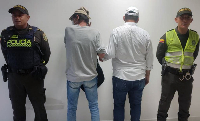 Capturados por hurto 