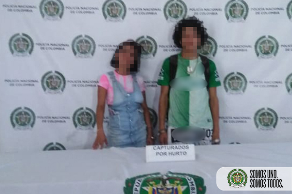 Capturada una pareja tras hurtarle las pertenencias a un ciudadano