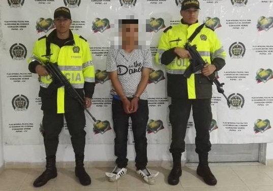 Policía Nacional capturo un hombre por el delito de homicidio