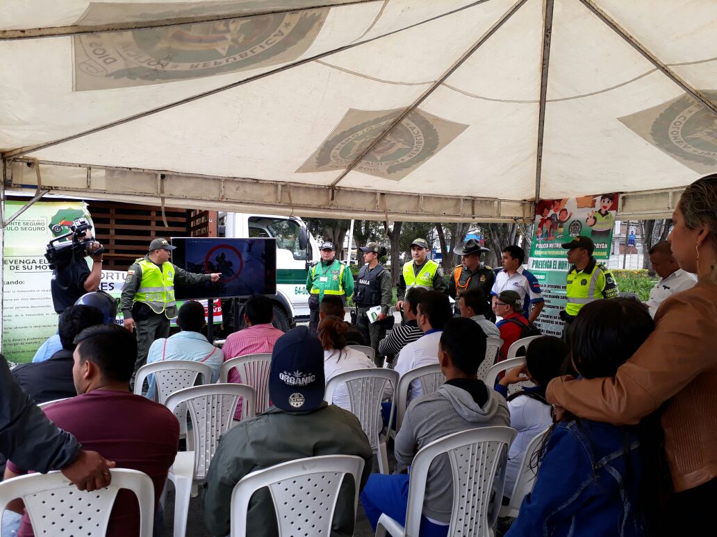 Se contó con la participación de 900 ciudadanos de la capital caucana, quienes agradecieron a la Policía Metropolitana de Popayán, por este tipo de actividades que busca mejorar la seguridad y convivencia.