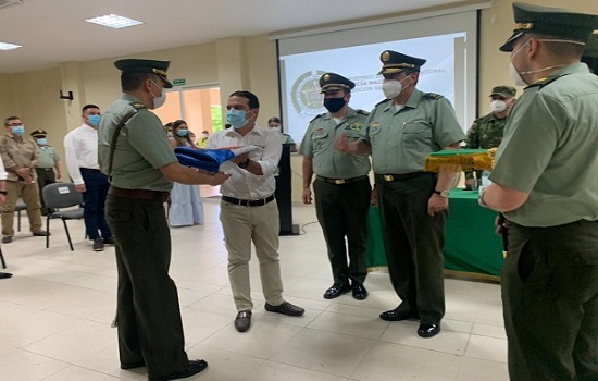 El coronel Gabriel Bonilla González asumió el mando de la unidad policial, en la tarde del miércoles.