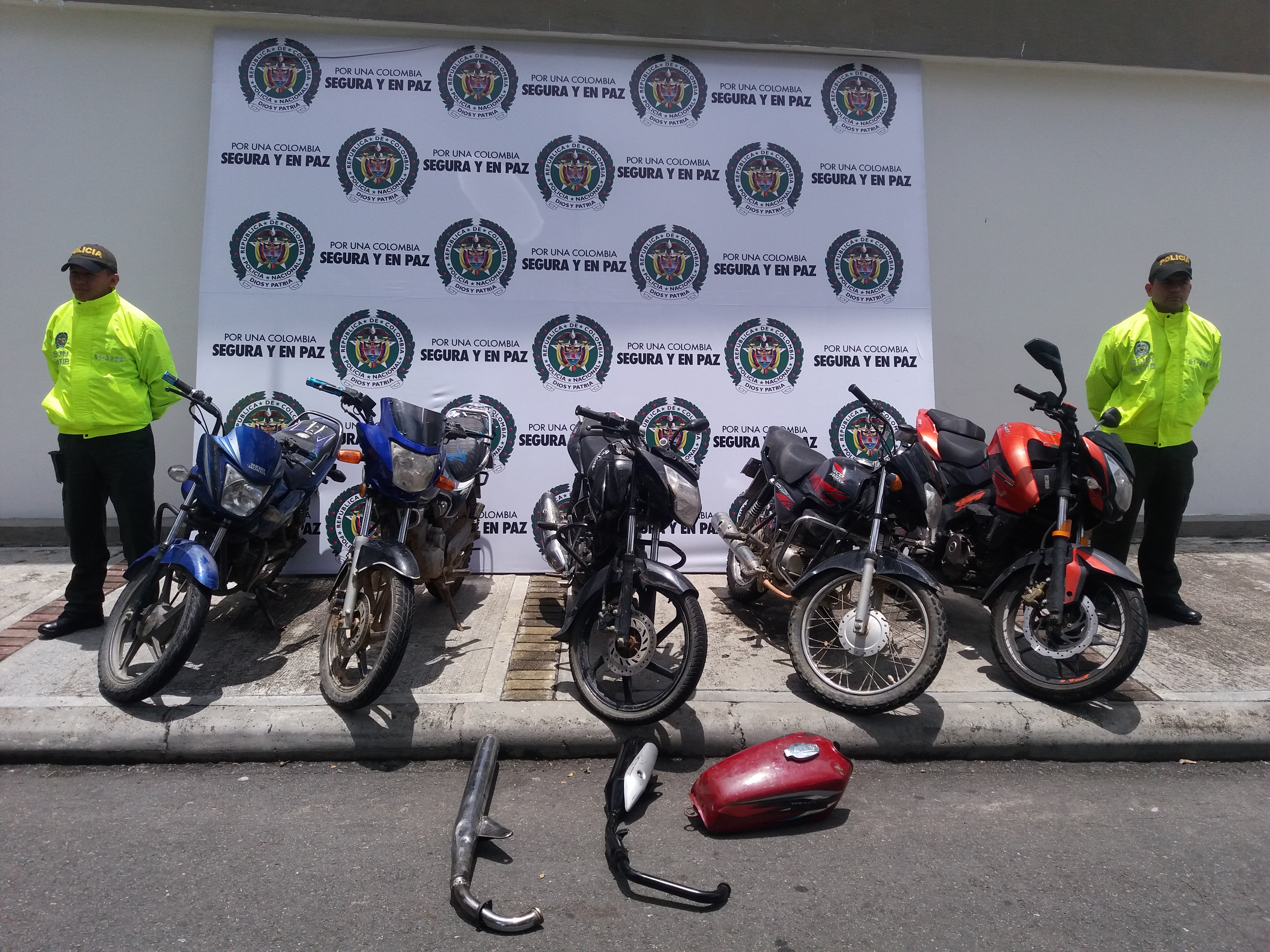 Los operativos se llevaron a cabo en el centro de la ciudad.