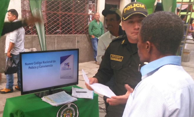 En pocos días entra en vigencia el nuevo Código Nacional de Policía y Convivencia