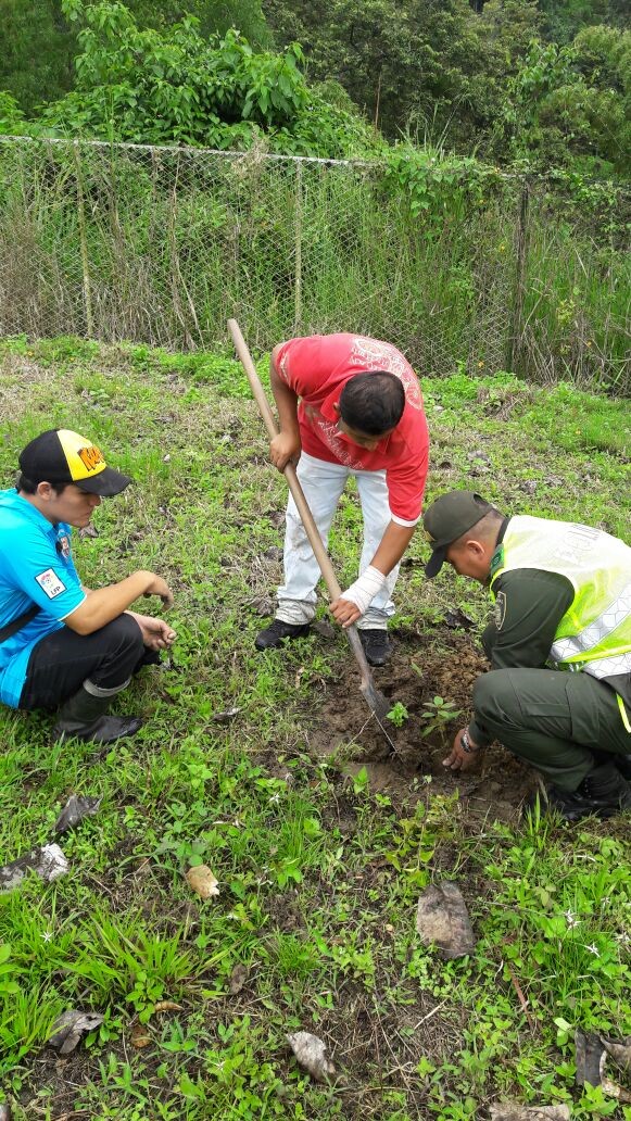 Protección Ambiental Desarrollada por la policía en el municipio de Génova.