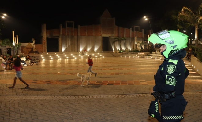 La presencia en las calles fue eficáz