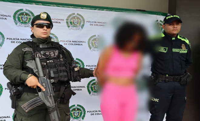 El procedimiento se incautó un arma de fuego