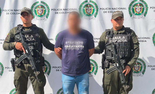 Capturado cabecilla del &lsquo;Clan del Golfo&rsquo; que exig&iacute;a millonarias extorsiones en la regi&oacute;n