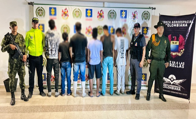 Capturadas seis personas en flagrancia por contaminación ambiental en el municipio de Palermo