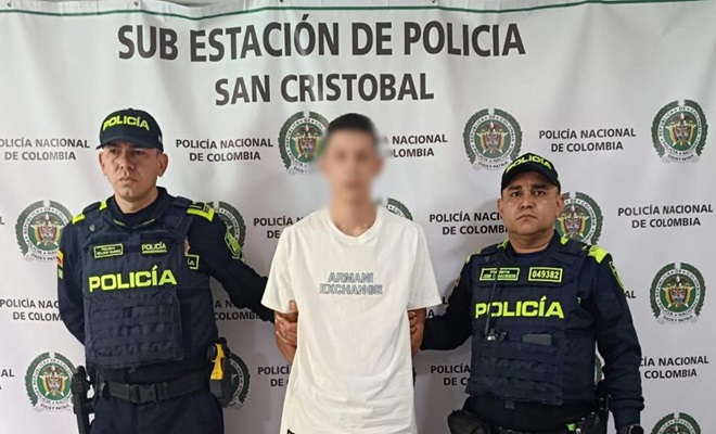 Capturado por homicidio alias la liendra con polic&iacute;as 