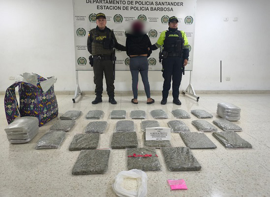 Capturado por trafico de estupefacientes