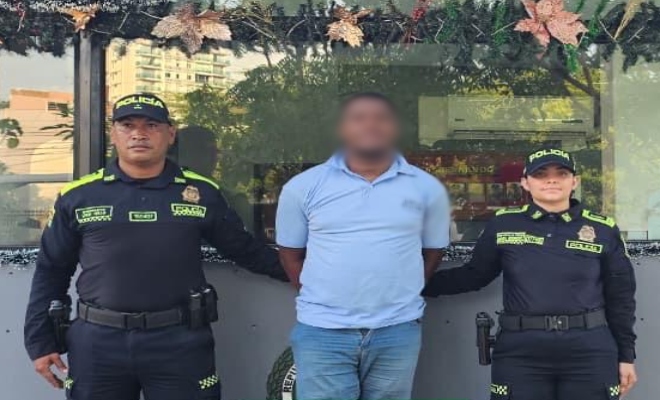 Capturado por el delito de homicidio