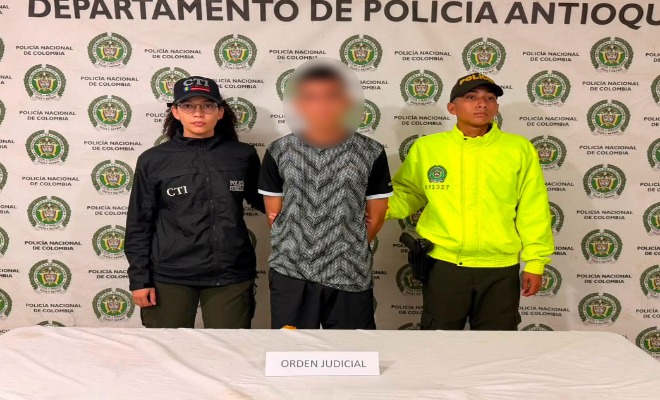 Capturado en Caucasia por homicidio tras investigación de la Policía y Fiscalía