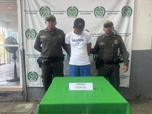 Capturado por orden juducial por porte ilegal de armas de fuego