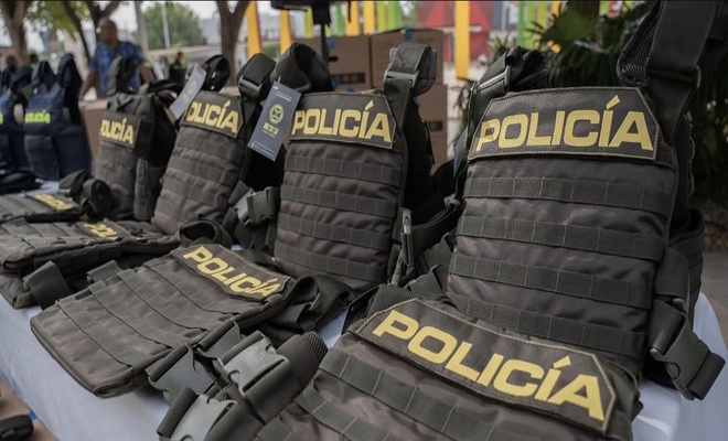 302 Chalecos de Protección Balístico Verde