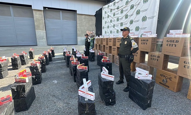 Cigarrillos incautados