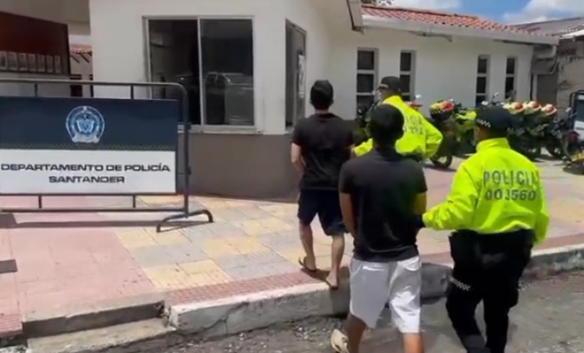 Conducción de los capturados