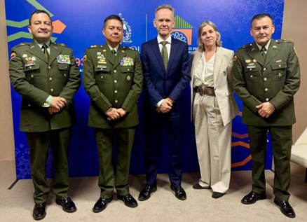 El se&ntilde;or brigadier general William Rinc&oacute;n Zambrano, director general de la Polic&iacute;a Nacional, participa en la 93&ordf; Asamblea General de Interpol, realizada en Marrakech (Marruecos)