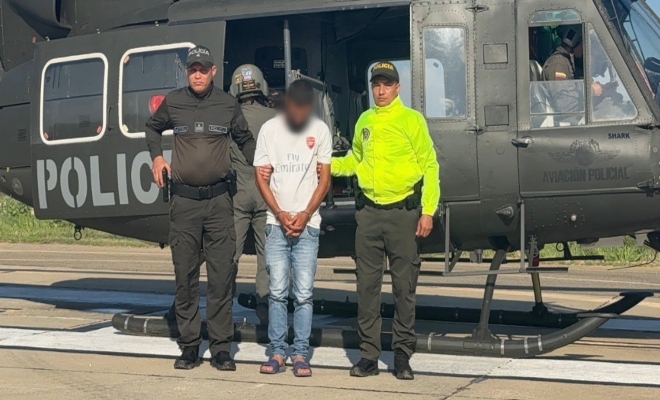 Capturado en Curuman&iacute; a alias &ldquo;Barbas&rdquo;, presunto integrante del ELN se&ntilde;alado de atacar a una uniformada
