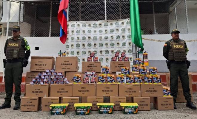 Incautado cargamento de pólvora en vía Bucaramanga – San Alberto