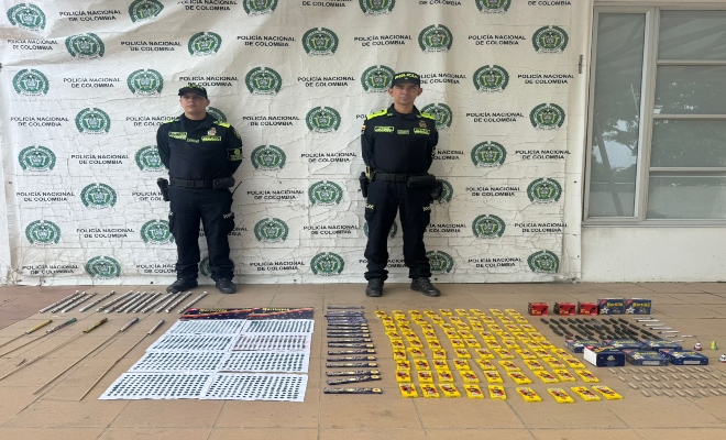 M&aacute;s de 50 kilos de p&oacute;lvora incautados durante operativos previos a las celebraciones de fin de a&ntilde;o.