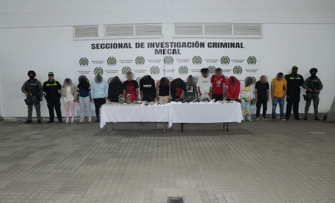 Capturados por microtráfico