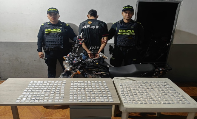 incautados mas de 300 gramos de estupefacientes. 