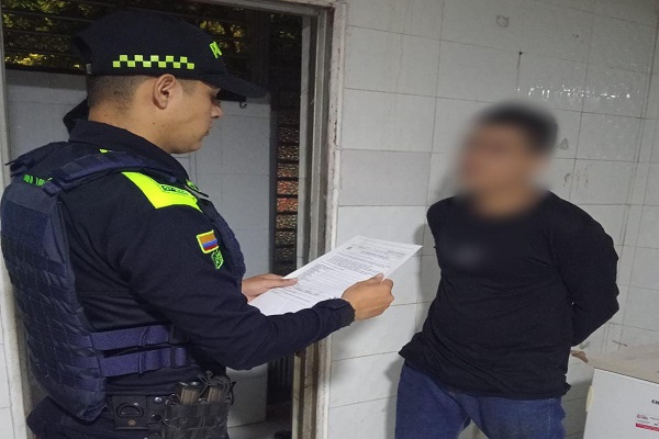 Policía Nacional en Neiva captura ágilmente a hombre señalado por el delito de homicidio