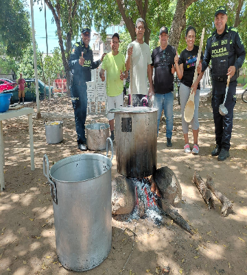 unidos con Sancocho por la Seguridad