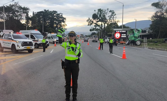 a Seccional de Tránsito y Transporte en Norte De Santander ha desplegado todas sus capacidades institucionales en coordinación con Tránsito Departamental y la Agencia Nacional de Seguridad Vial 