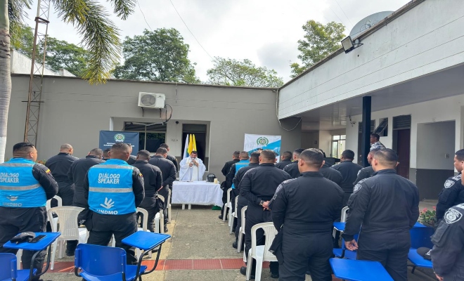 Una eucaristía conmemorativa destacó el compromiso institucional basado en el diálogo, los derechos humanos y la convivencia pacífica.