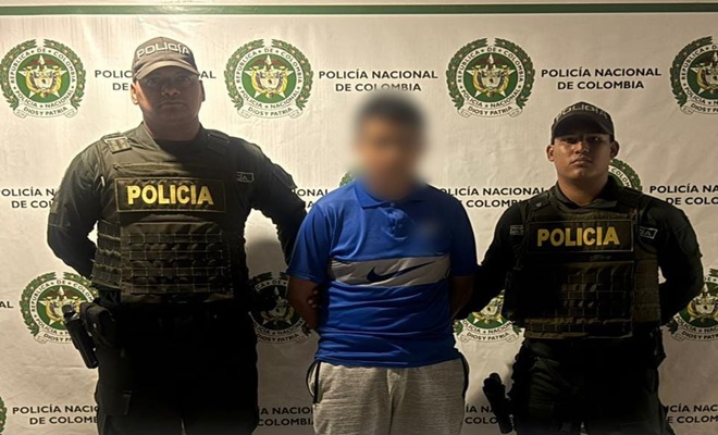 Unipol de la Polic&iacute;a Metropolitana de Neiva captura en flagrancia a joven por porte de estupefacientes