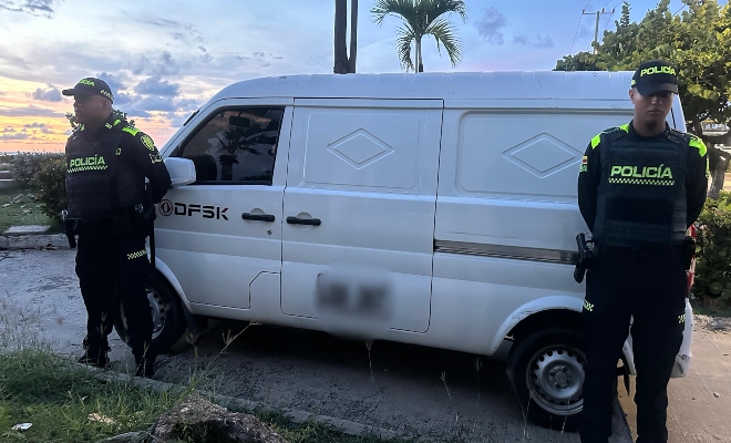 Vehiculo recuperado por hurto