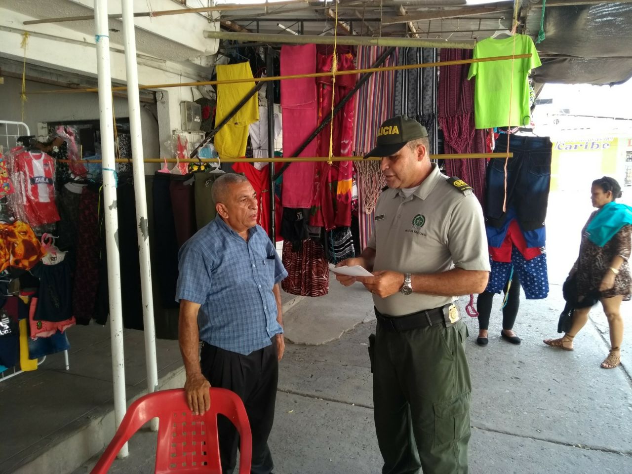 campaña-difusion-linea antiterrorista-SIPOL-PRECI-comercio-fundacion-magdalena