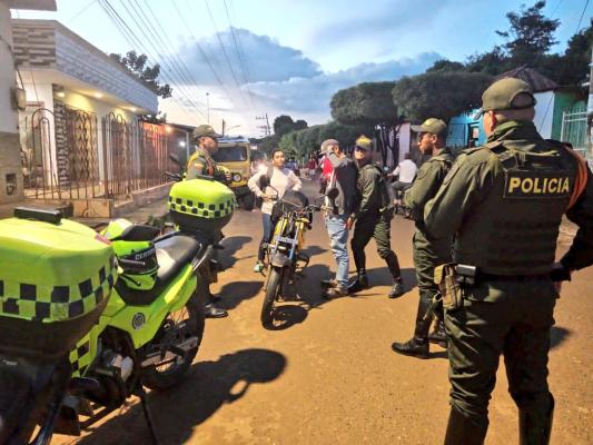 Actividades de registro y control en San Estanislao de Kostka