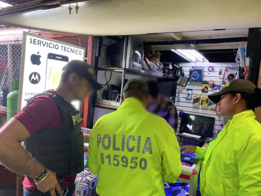 Operativos de control en prenderías