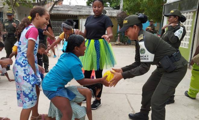 En Cartagena, la Policía dio a conocer su plan de trabajo para la semana de receso escolar