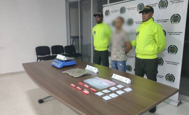 El allanamiento fue realizado en un edificio del barrio Torices de Cartagena capturando a una persona.