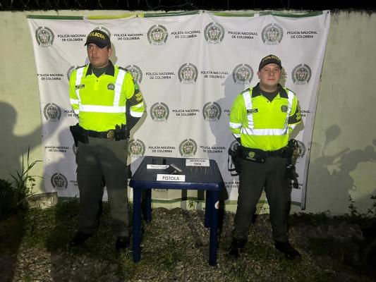 Arma traumática en Guamal