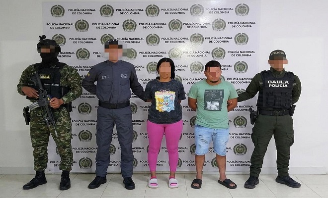 Polic&iacute;a, Ej&eacute;rcito y CTI presentan sujetos capturados por presunto delito de secuestro 