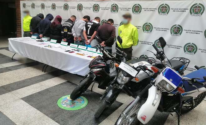 banda dedicada al hurto