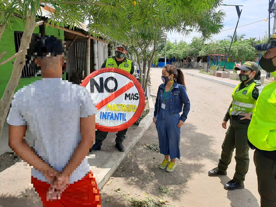 Trabajamos para fortalecer algunos valores en los barrios de Armero Guayabal